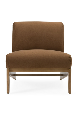   Wood Base Accent Chair | Oroa.com