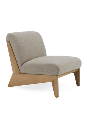   Wood Base Accent Chair | Oroa.com