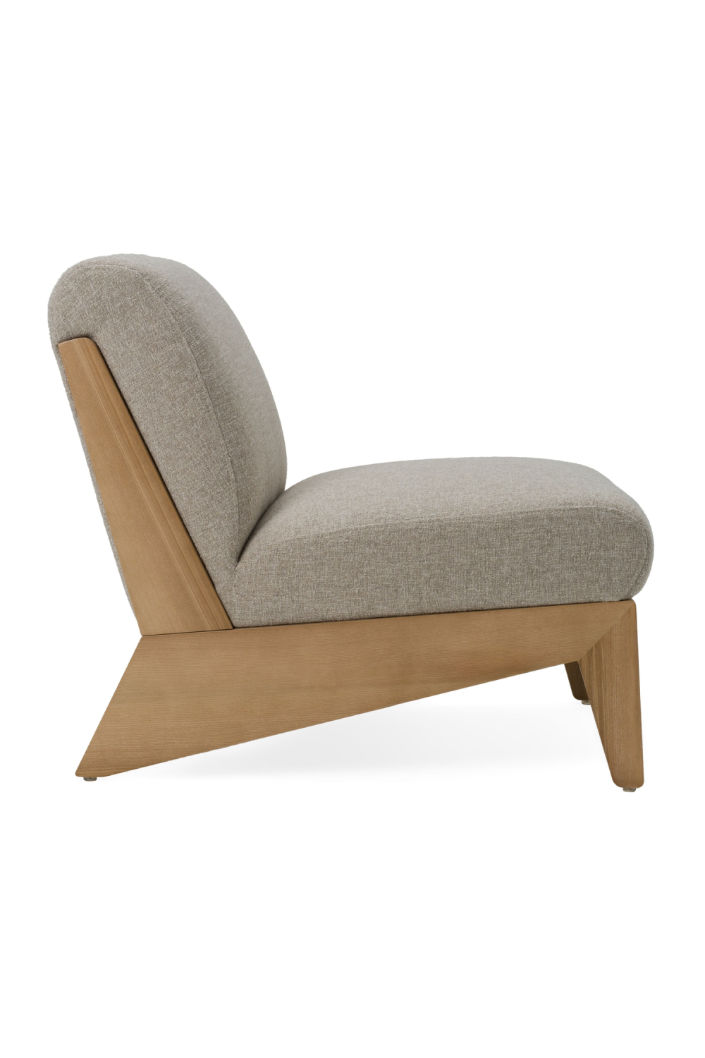   Wood Base Accent Chair | Oroa.com