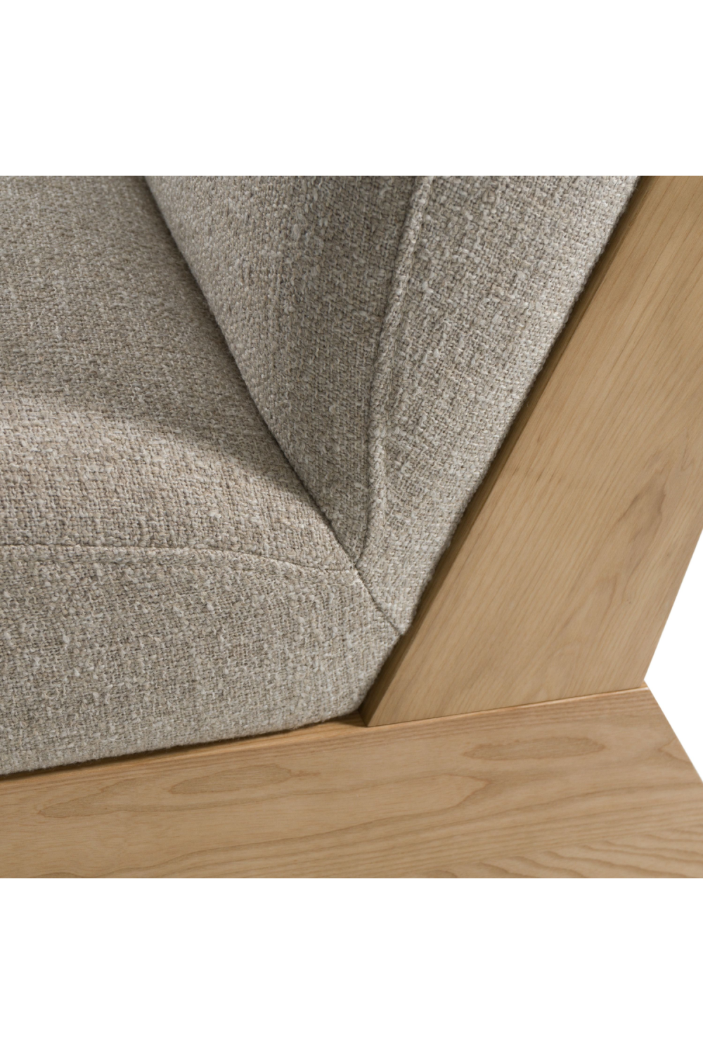   Wood Base Accent Chair | Oroa.com