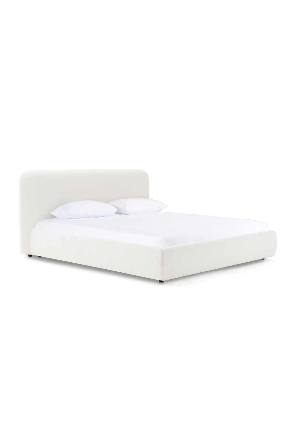   White Upholstered Bed | Oroa.com