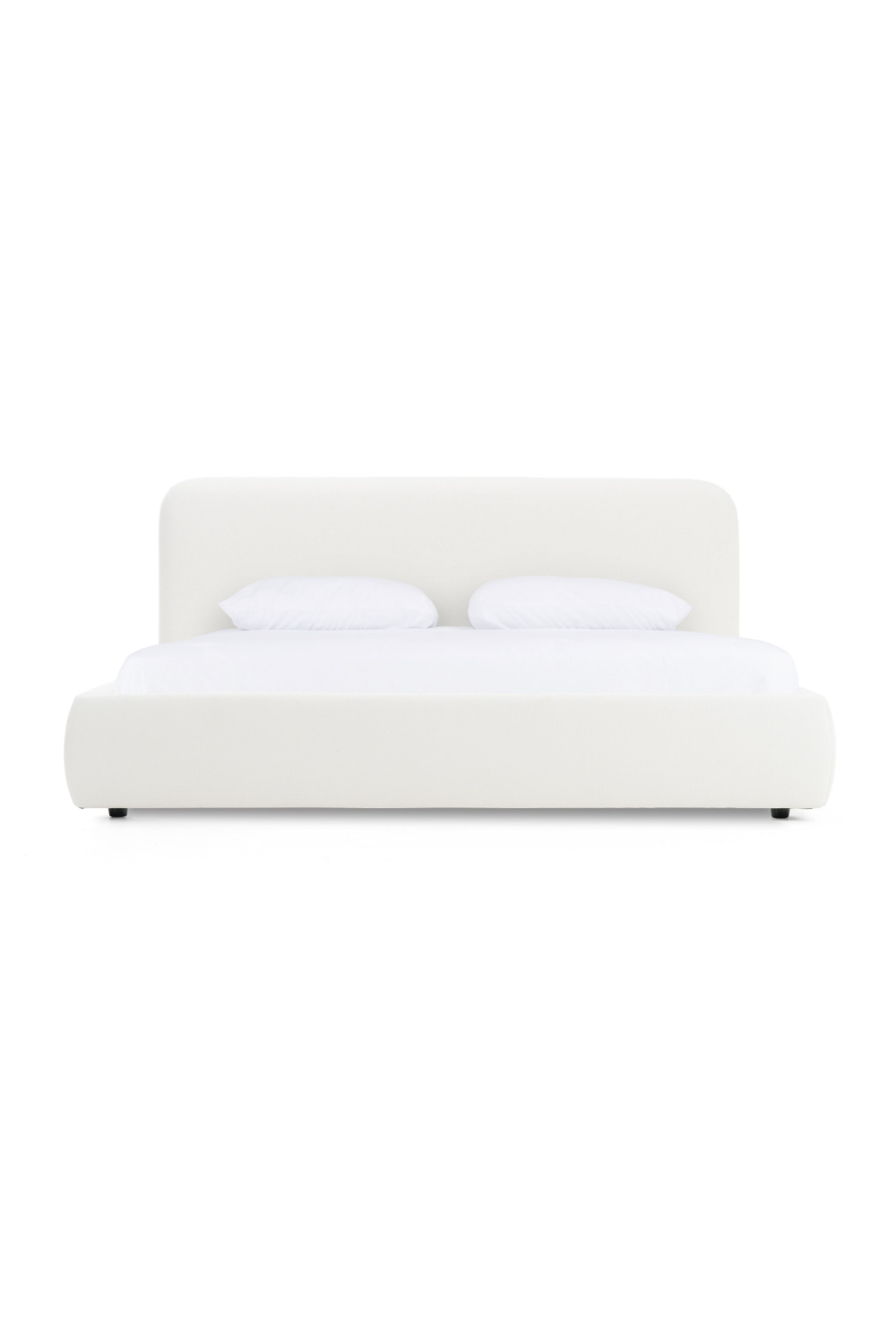   White Upholstered Bed | Oroa.com