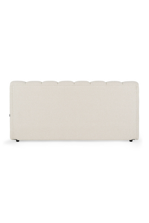   White Linen Bed | Oroa.com