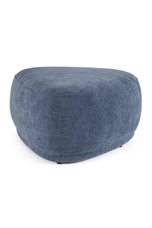   Blue Free-form Ottoman | Oroa.com