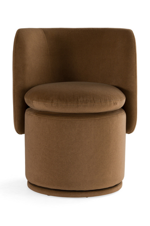   Rounded Swivel Dining Chair | Oroa.com