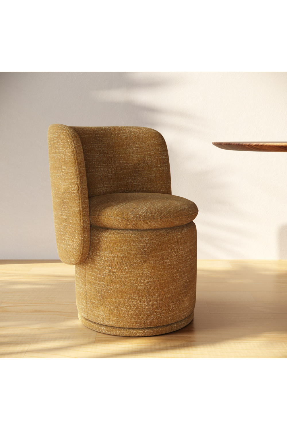   Rounded Swivel Dining Chair | Oroa.com