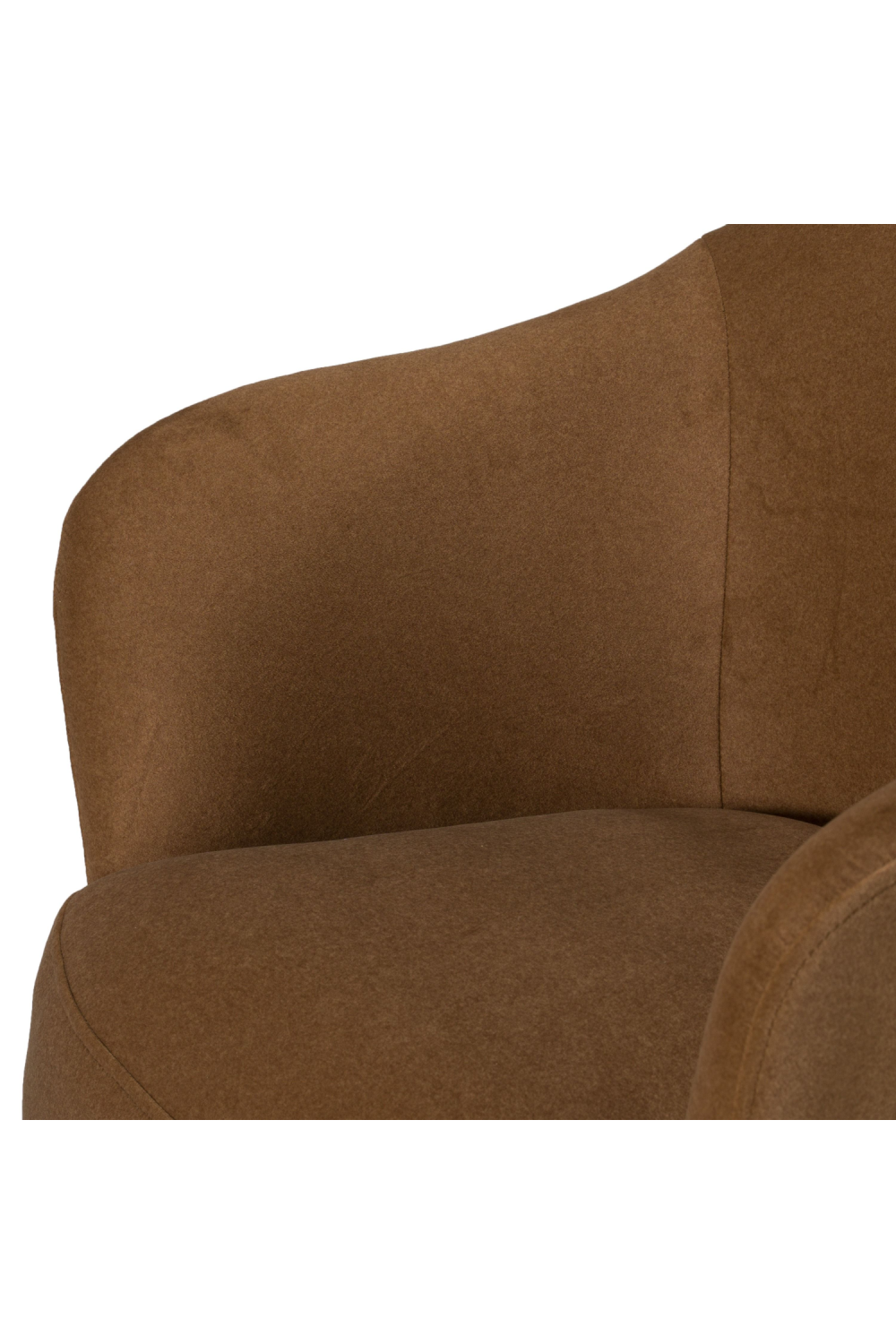   Brown Wheeled Dining Chair | Oroa.com
