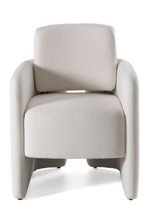   White Upholstered Dining Chair | Oroa.com