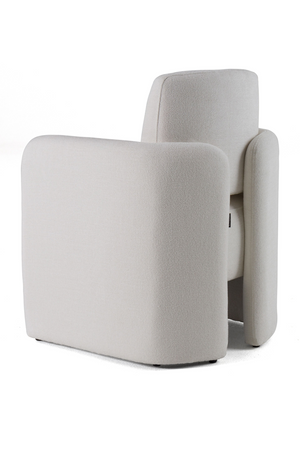   White Upholstered Dining Chair | Oroa.com