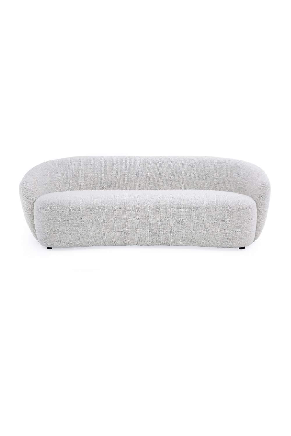   White Round-Back Sofa | Oroa.com