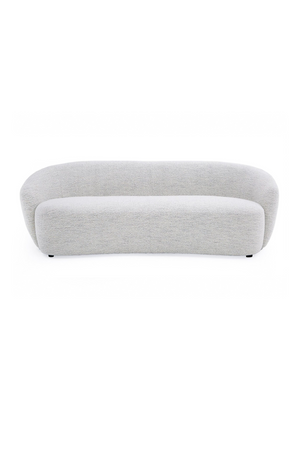   White Round-Back Sofa | Oroa.com
