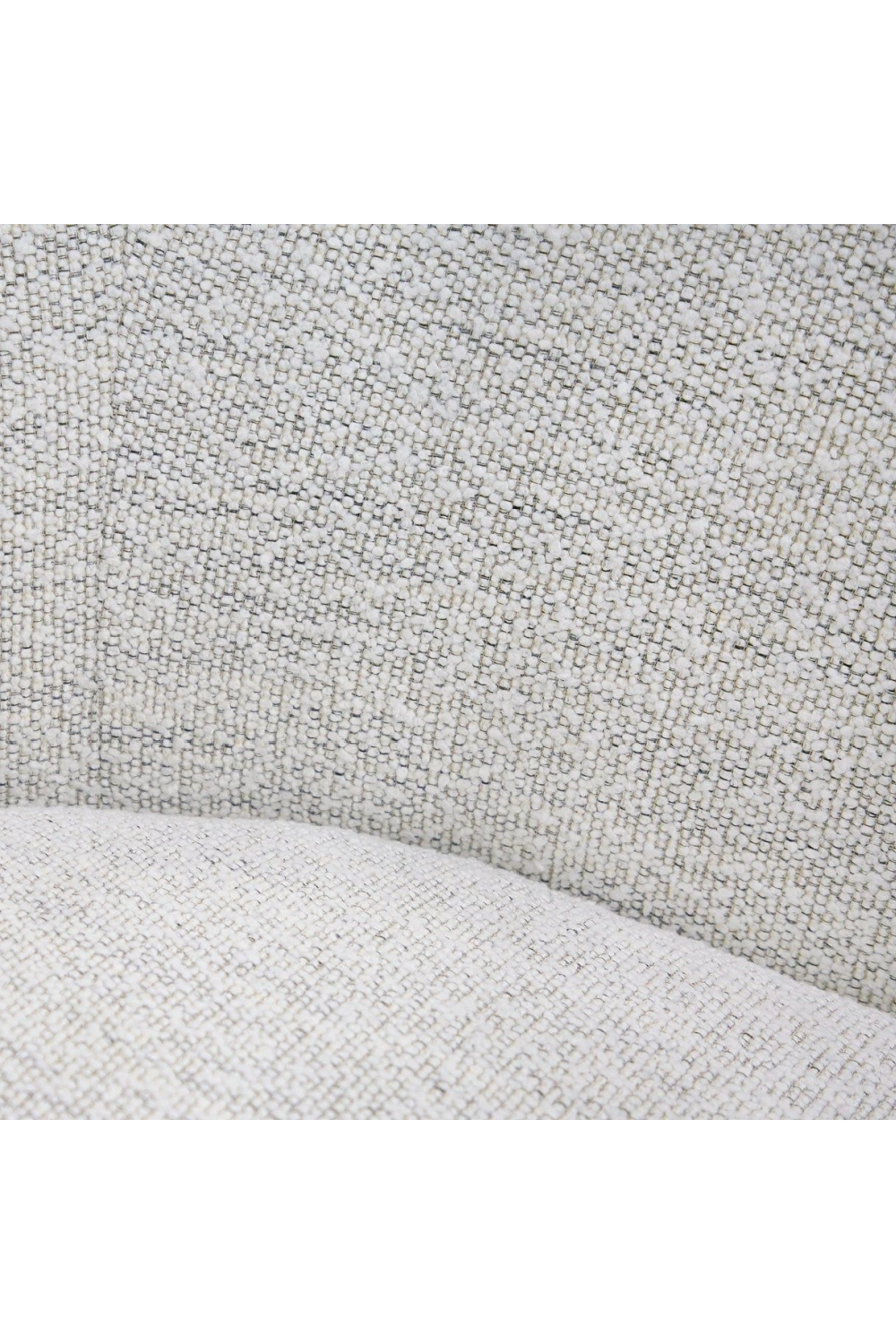   White Round-Back Sofa | Oroa.com