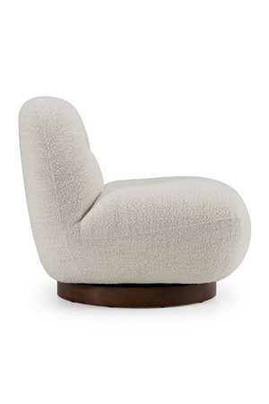   Fabric Upholstered Swivel Chair | Oroa.com