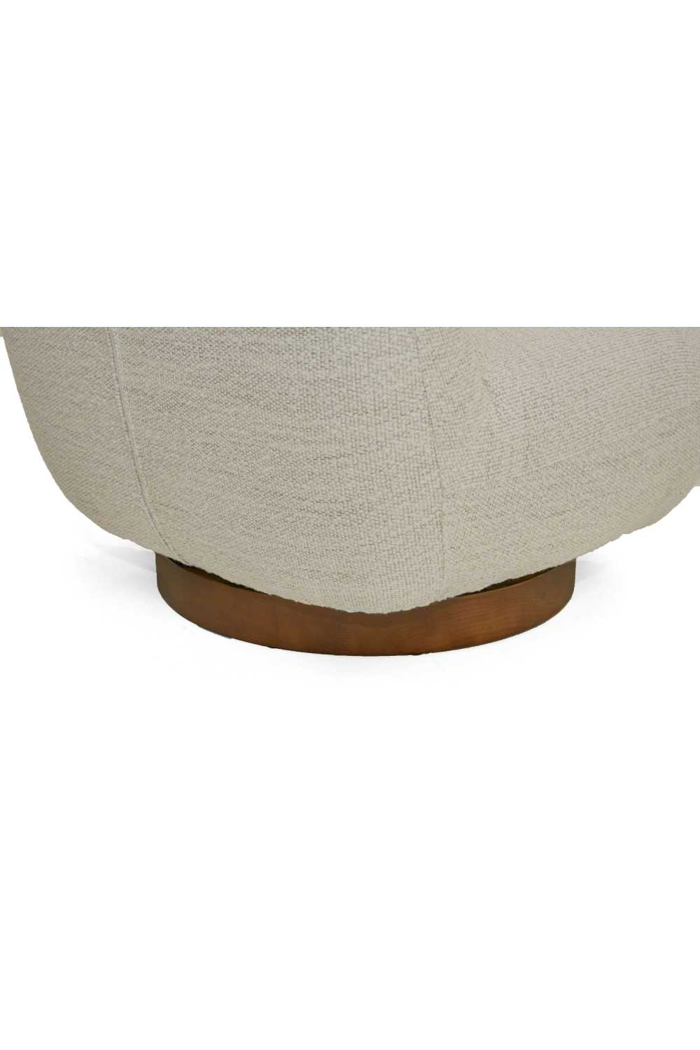   Fabric Upholstered Swivel Chair | Oroa.com