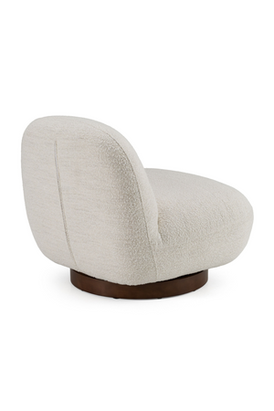   Fabric Upholstered Swivel Chair | Oroa.com