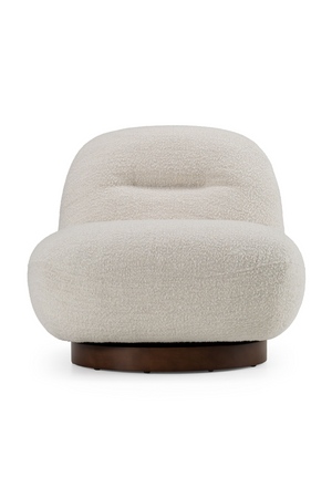   Fabric Upholstered Swivel Chair | Oroa.com