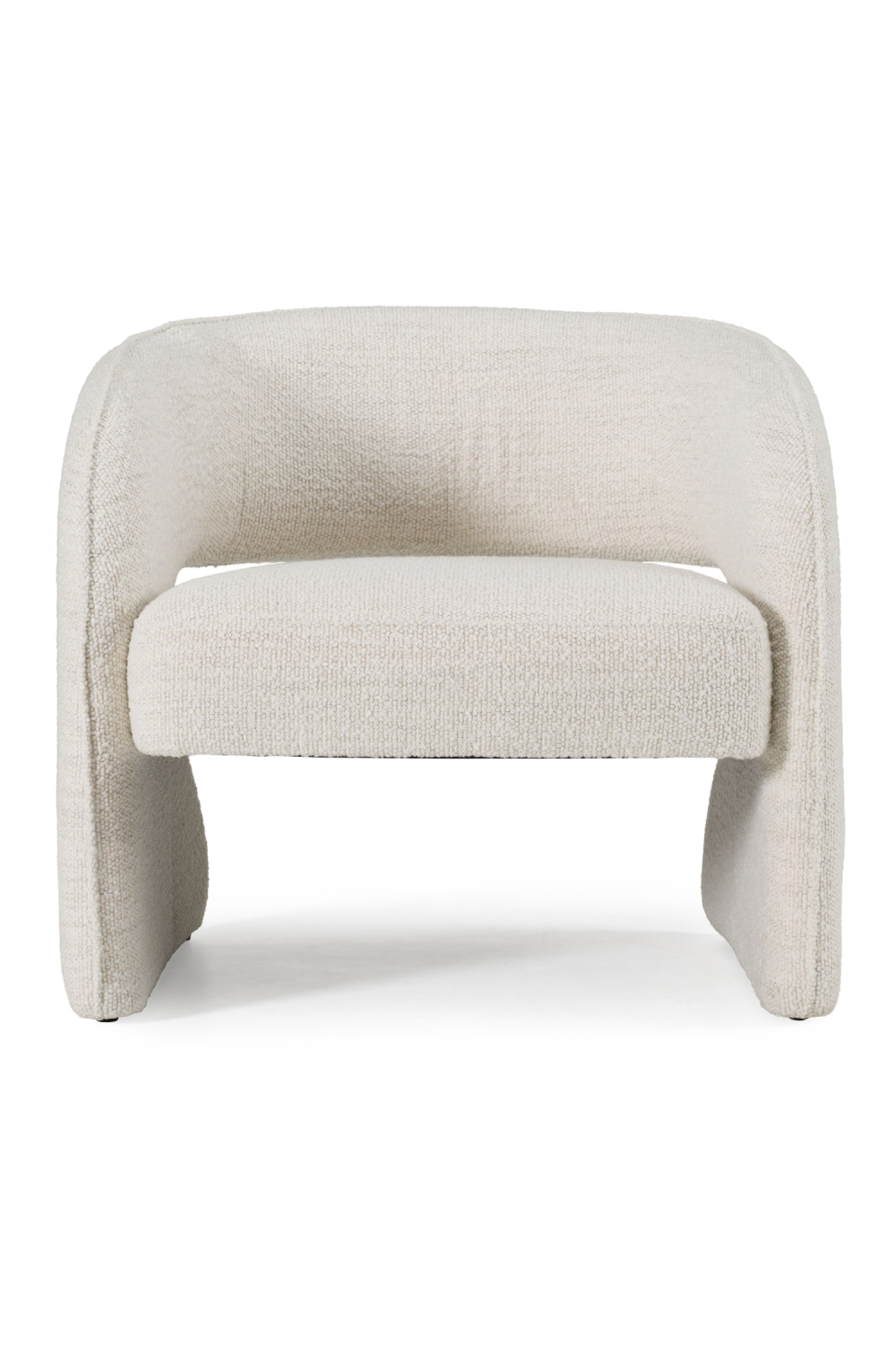   Cream Cut-out Accent Chair | Oroa.com