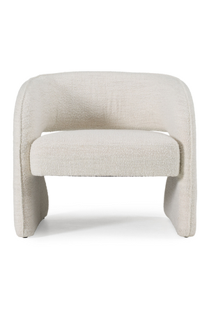   Cream Cut-out Accent Chair | Oroa.com