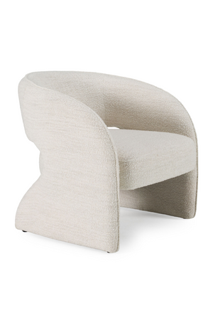   Cream Cut-out Accent Chair | Oroa.com