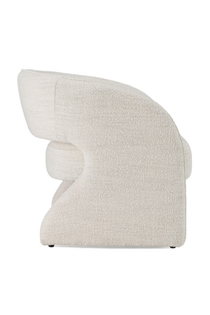   Cream Cut-out Accent Chair | Oroa.com