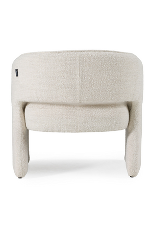   Cream Cut-out Accent Chair | Oroa.com
