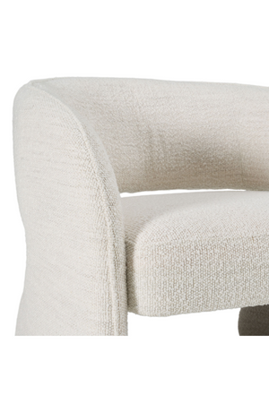   Cream Cut-out Accent Chair | Oroa.com