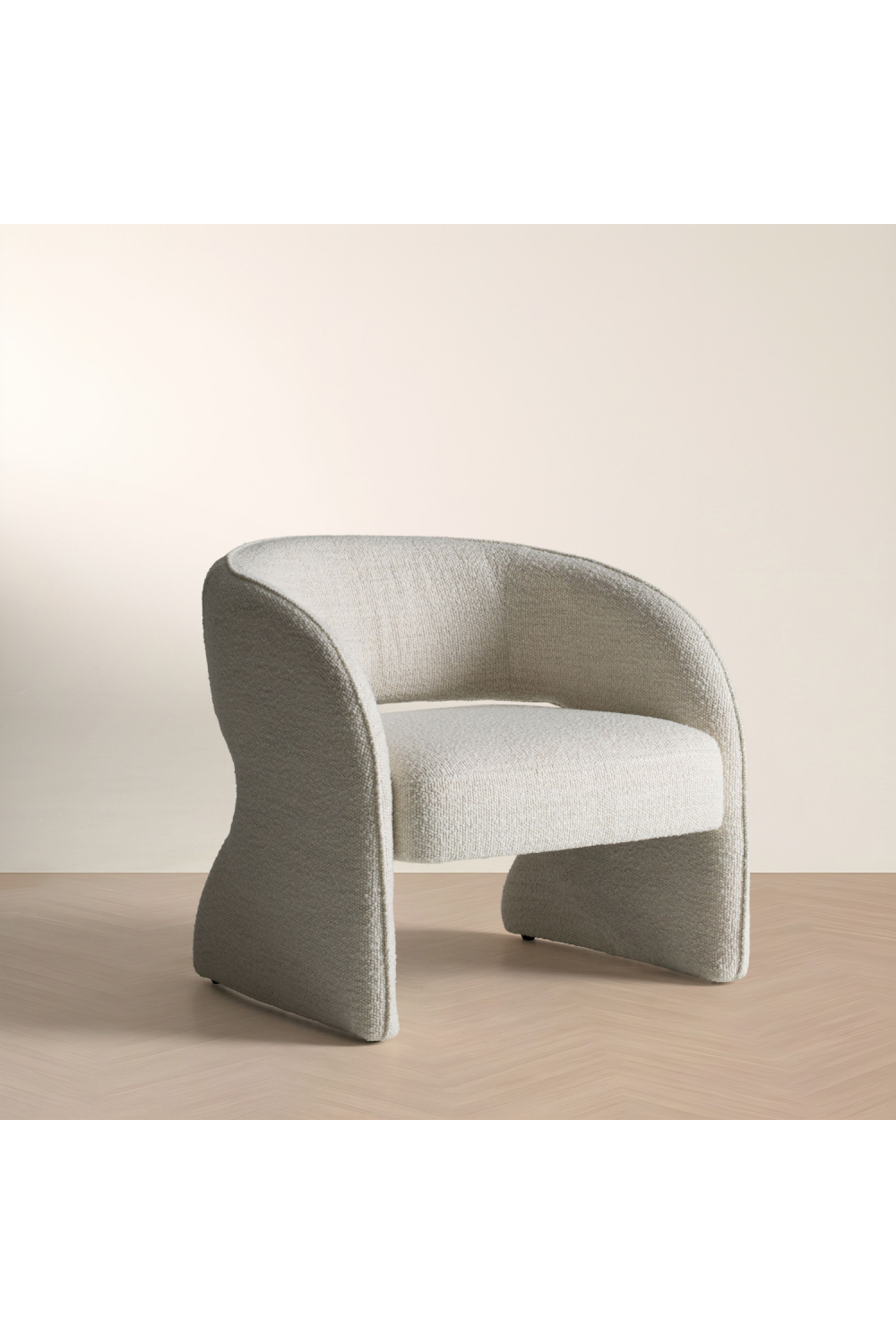   Cream Cut-out Accent Chair | Oroa.com