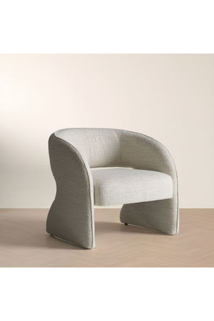   Cream Cut-out Accent Chair | Oroa.com