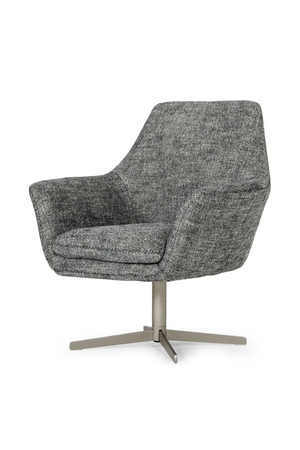   Wing-Armed Swivel Lounge Chair | Oroa.com