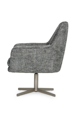   Wing-Armed Swivel Lounge Chair | Oroa.com