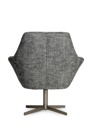   Wing-Armed Swivel Lounge Chair | Oroa.com