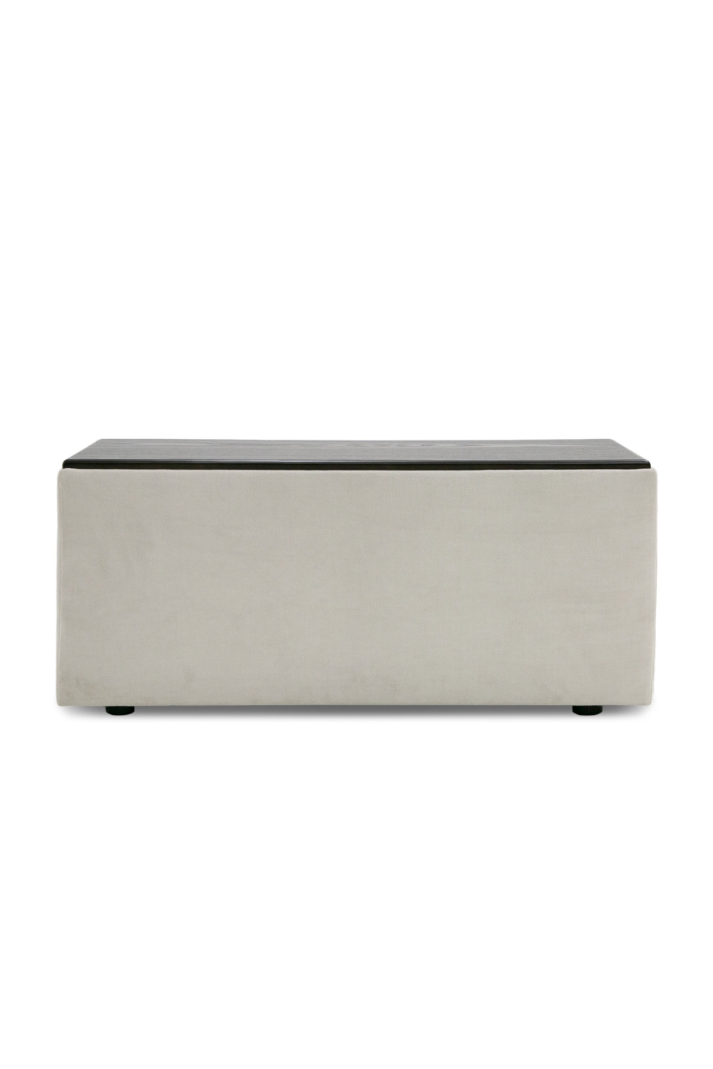   Gray Upholstered Console Table | Oroa.com