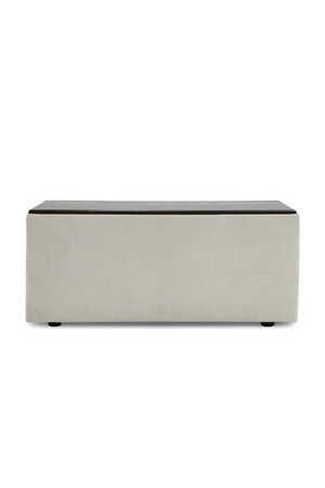   Gray Upholstered Console Table | Oroa.com