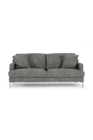   Square-Armed Gray Sofa | Oroa.com