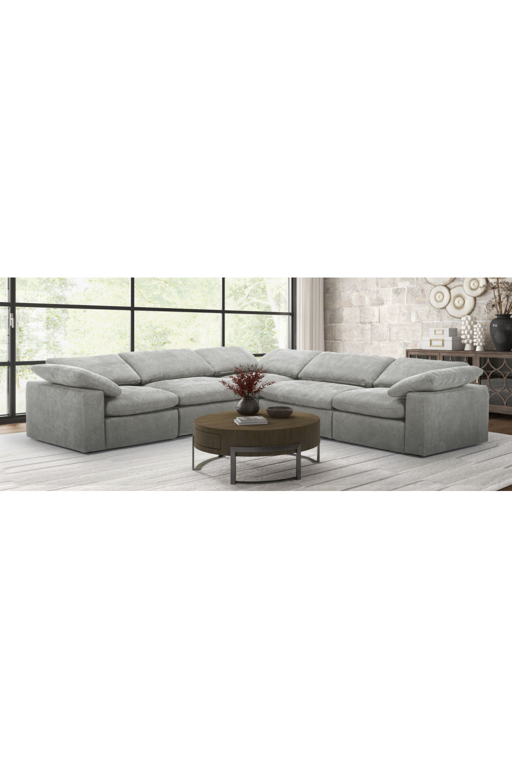   Power Recliner Sectional Sofa | Oroa.com