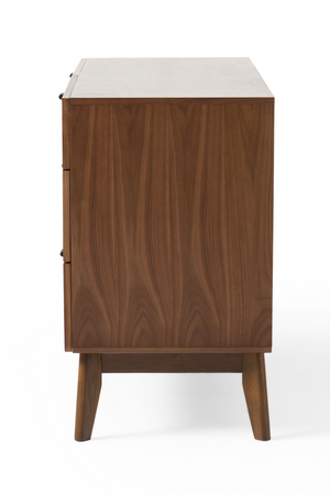   6-Drawer Walnut Veneer Dresser | Oroa.com