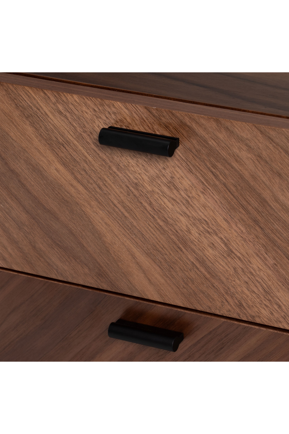   6-Drawer Walnut Veneer Dresser | Oroa.com