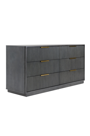   Gray Wash 6-Drawer Dresser | Oroa.com