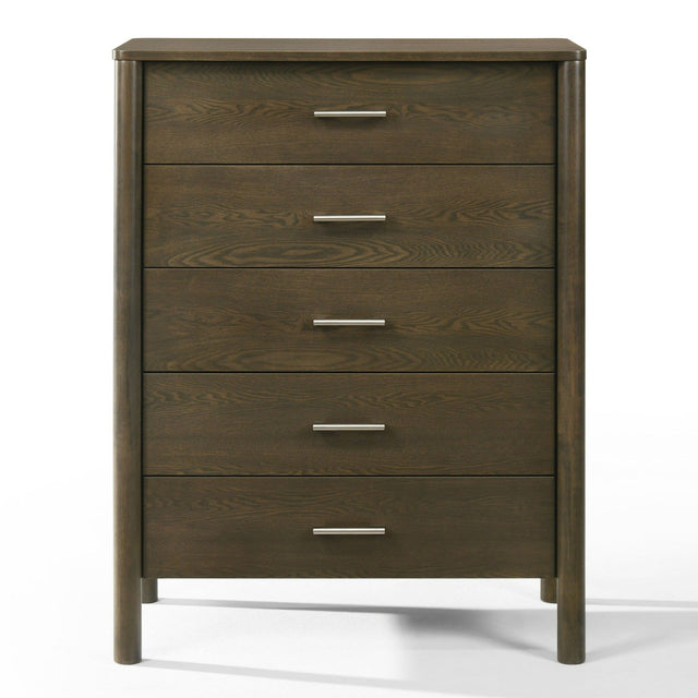 Solid Wood 5-Drawer Chest | OROA Modern Carolina | Oroa.com