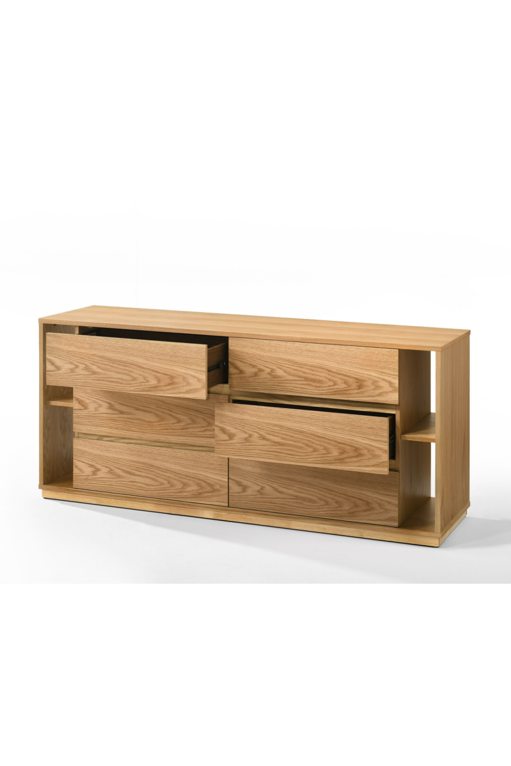   Natural Oak 6-Drawer Dresser | Oroa.com