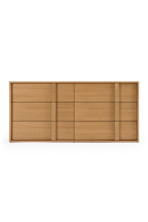   Warm Oak 5-Drawer Dresser | Oroa.com