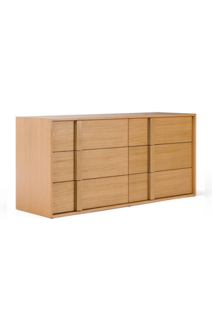   Warm Oak 5-Drawer Dresser | Oroa.com