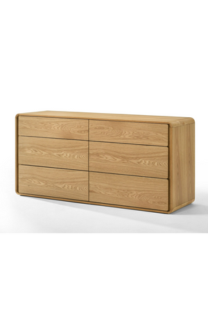   Solid Wood 6-Drawer Dresser | Oroa.com