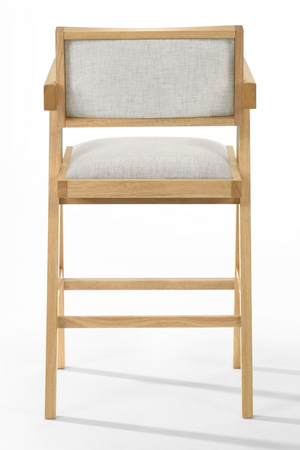   Solid Wood Counter Stools (2) | Oroa.com