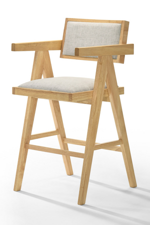   Solid Wood Counter Stools (2) | Oroa.com