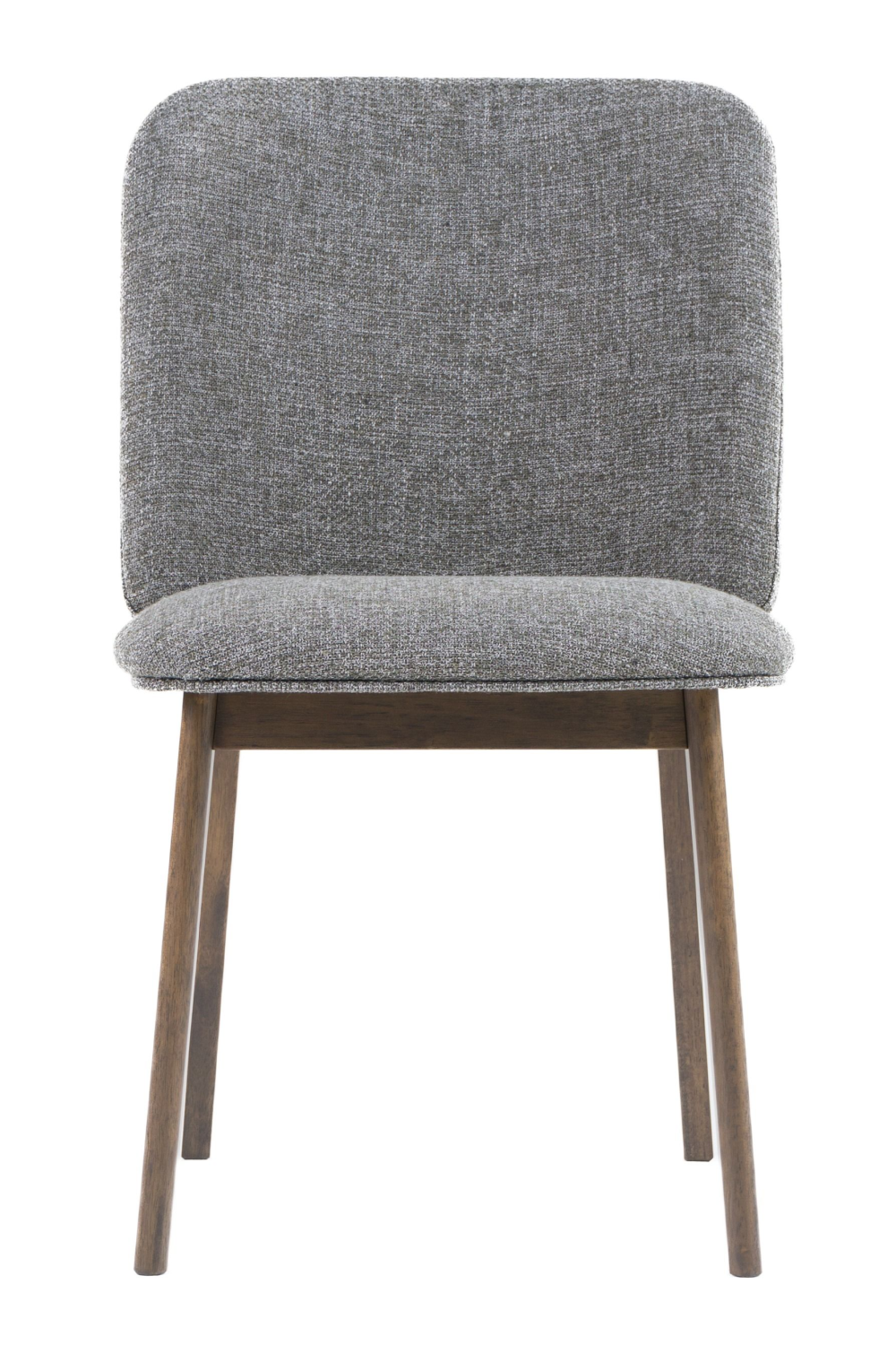   Gray Fabric Dining Chairs (2) | Oroa.com
