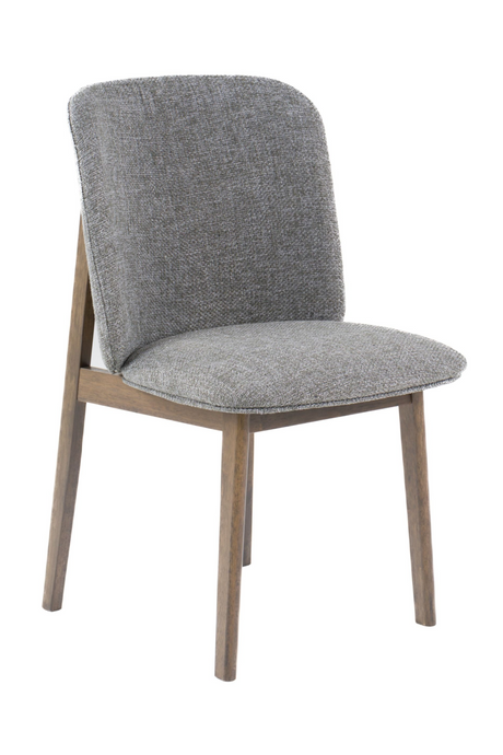   Gray Fabric Dining Chairs (2) | Oroa.com
