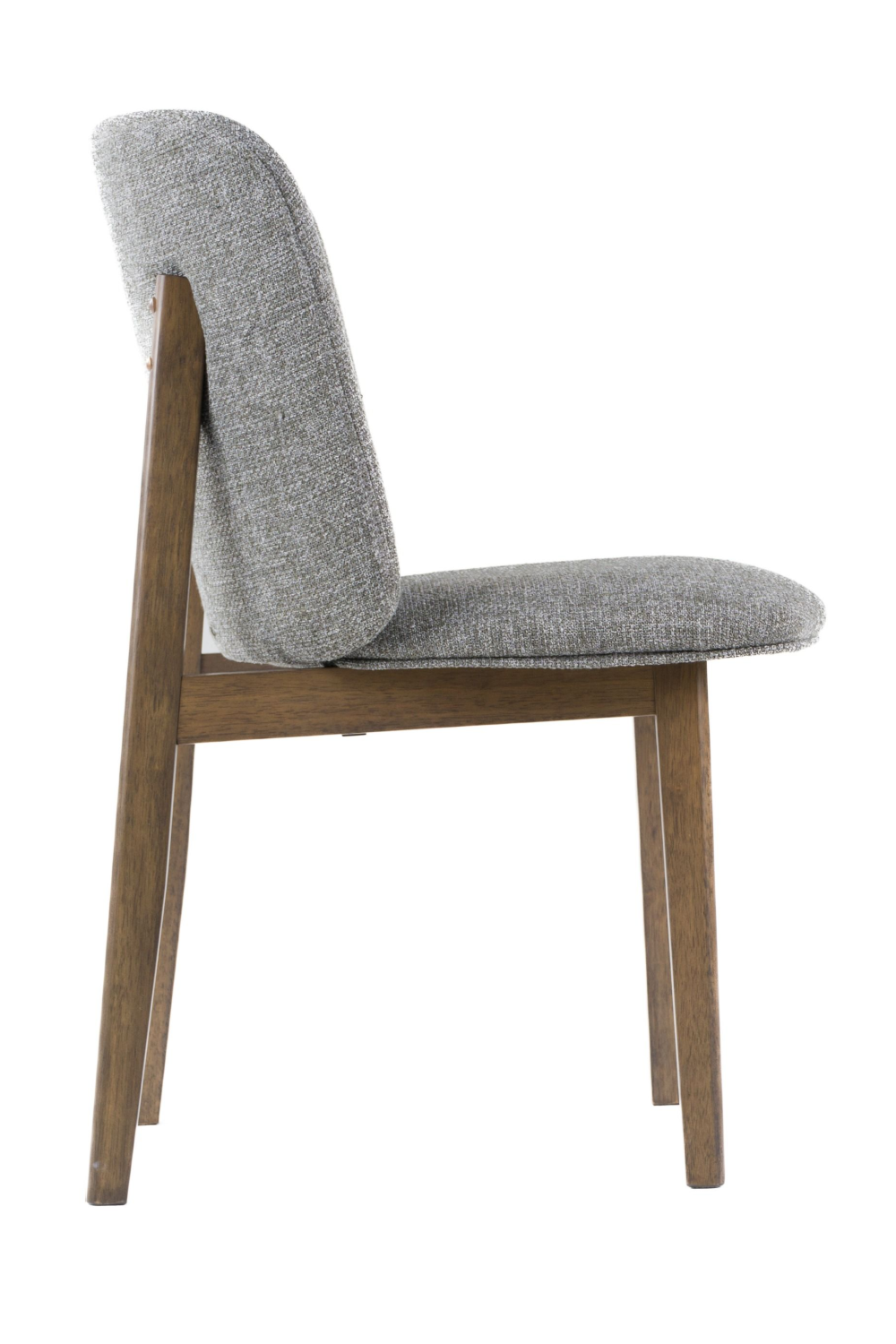   Gray Fabric Dining Chairs (2) | Oroa.com