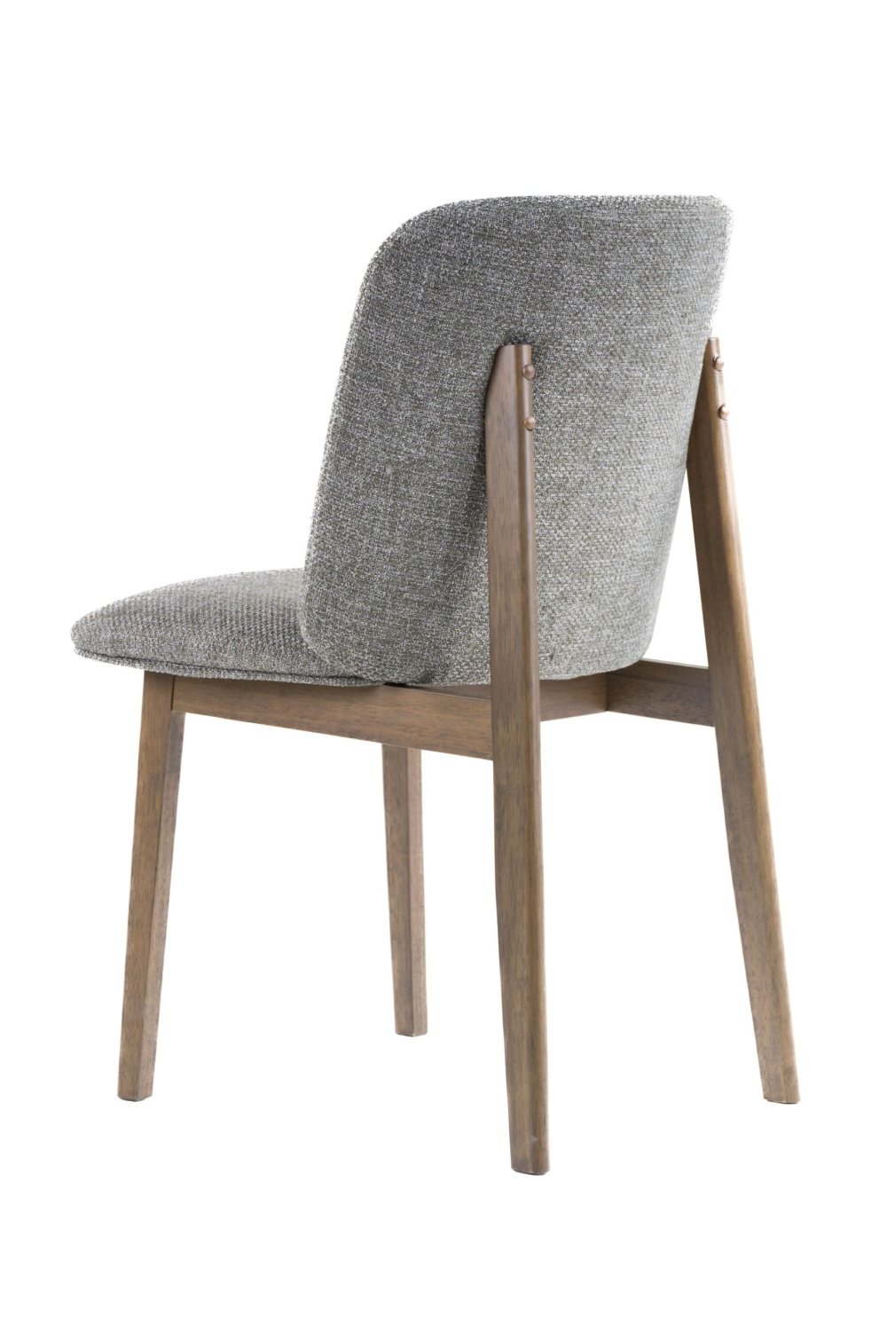   Gray Fabric Dining Chairs (2) | Oroa.com