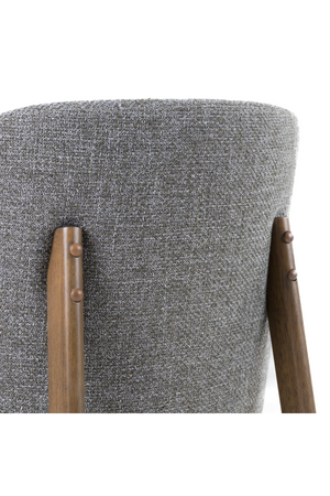   Gray Fabric Dining Chairs (2) | Oroa.com